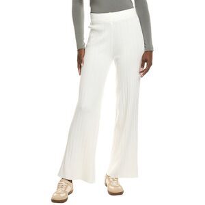 Madison Miles Womens  Knit Pant, White